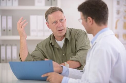 Often the patient finds out about the presence of chronic prostatitis only during a medical consultation.